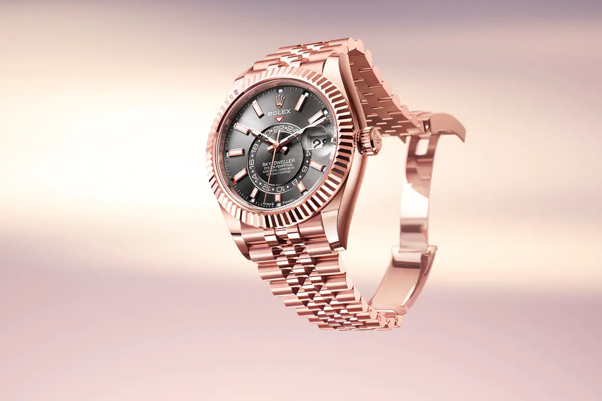 Scopri Rolex Sky-Dweller presso Auron Merano, rivenditore Autorizzato Rolex a Merano