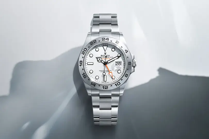 Scopri Rolex Explorer II presso Auron Merano, rivenditore Autorizzato Rolex a Merano